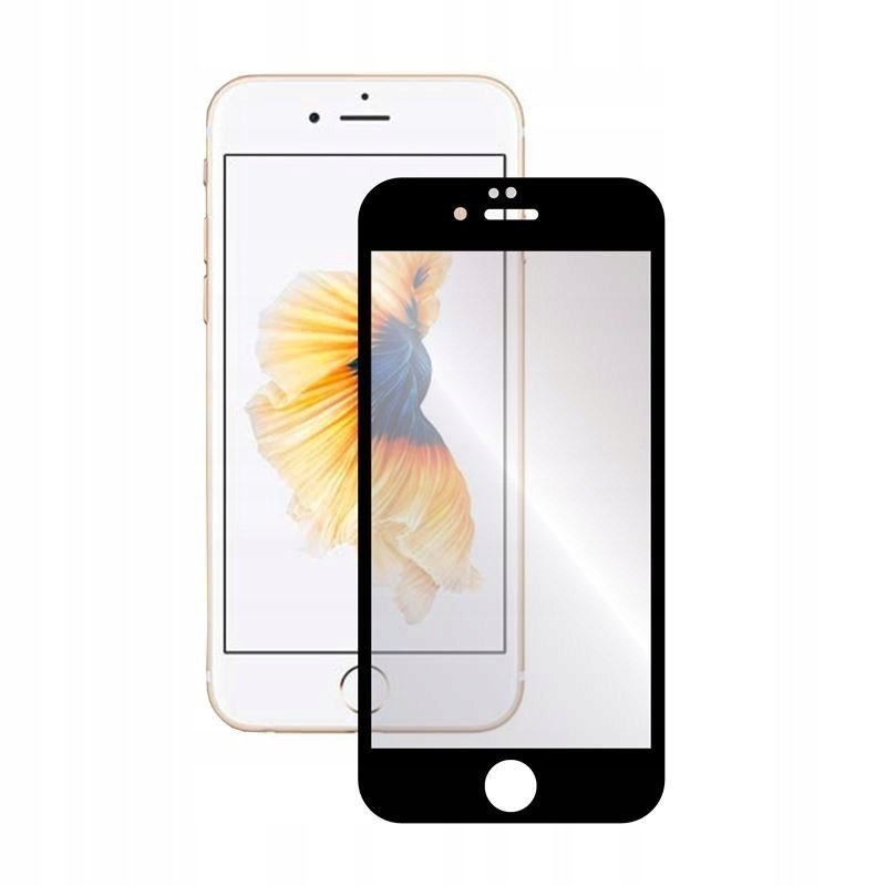 9H Szkło Hartowane Do Iphone 6 / 6S Full 6D Cf Cza Szkiełko Ochronne Szybka Hartowana Na Ekran