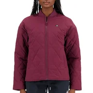Kurtki i kamizelki sportowe damskie - Kurtka New Balance WJ33504NBY - bordowa - miniaturka - grafika 1