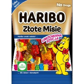 Żelki owocowe Haribo Złote Misie Limitowana Edycja 175 g