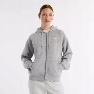 Bluza New Balance Sport Fleece Logo Full Zip W WJ43525AG XS - Bluzy damskie - miniaturka - grafika 1