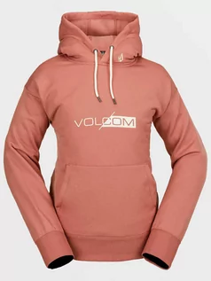 Bluzy dla dziewczynek - Volcom Core Hydro Earth Pink bluza damska - XL - grafika 1