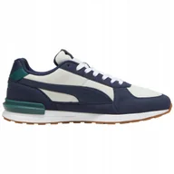 Buty sportowe męskie - Buty męskie Puma Graviton szaro-granatowe 380738 62 :45 - miniaturka - grafika 1
