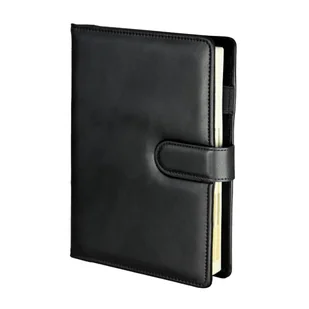 Planner dzienny kalendarz uniwersalny premium czarny A5 z wymiennym wkładem zapięcie magnetyczne Genua - Kalendarze - miniaturka - grafika 1