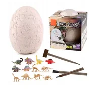 Mały naukowiec - Jajko Jumbo dinozaura XXl wykopaliska kopalnia skamielina archeolog ParkXXL - miniaturka - grafika 1