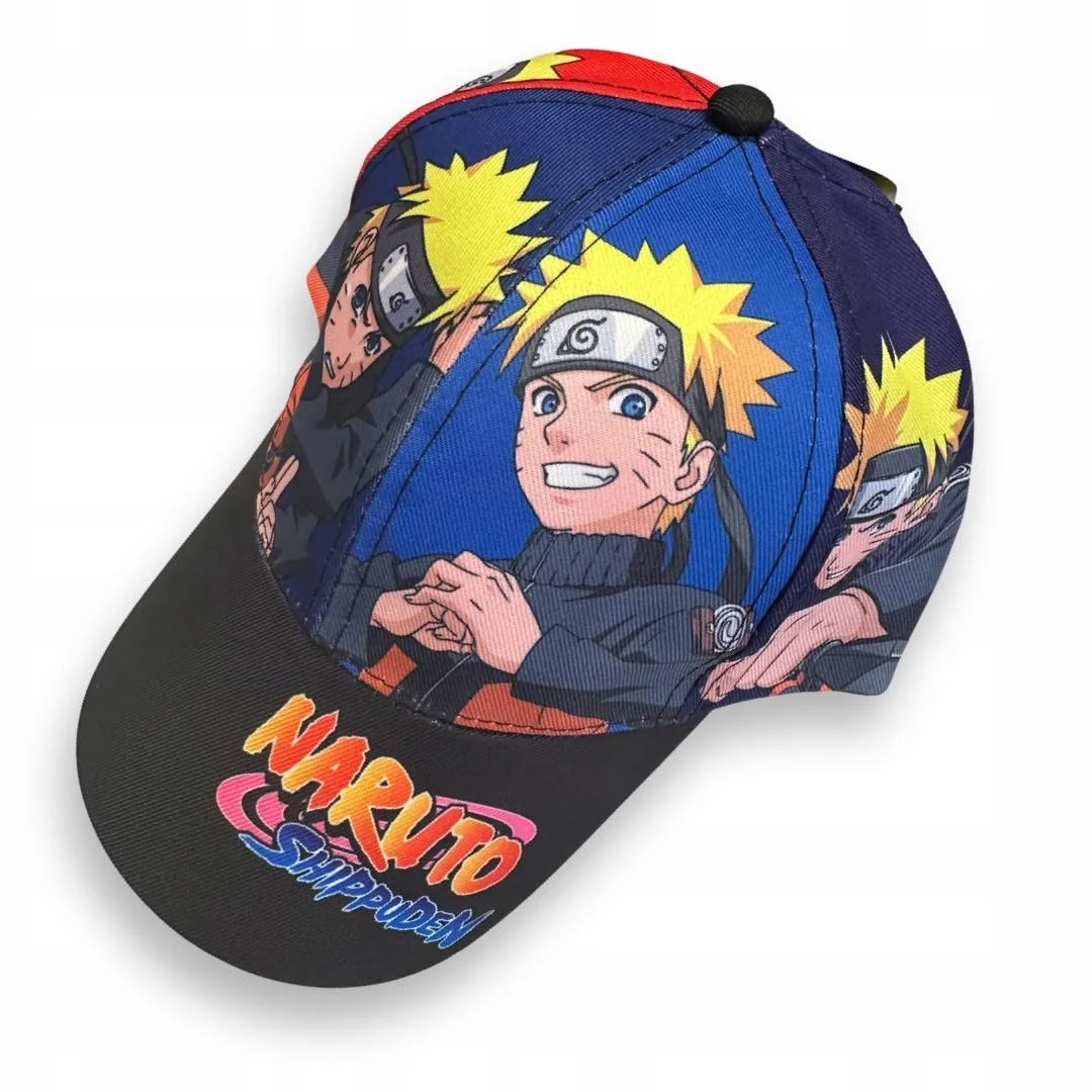 NARUTO ANIME czapka z daszkiem filtr UV30 53 cm