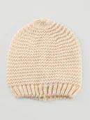 Czapki damskie - Beżowa czapka damska - miniaturka - grafika 1