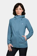 Kurtki i kamizelki sportowe damskie - Kurtka damska przeciwdeszczowa Alpinus Selenga szałwiowy - miniaturka - grafika 1