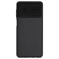 Etui i futerały do telefonów - Pokrowiec Do Samsunga Galaxy M62 I F62 Camera Cover Camshield Pro Nillkin Czarny - miniaturka - grafika 1
