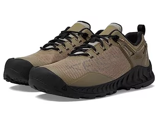 Keen Męskie buty trekkingowe Nxis Evo wodoodporne, Plaza Taupe Citronelle, 46 EU - Buty trekkingowe męskie - miniaturka - grafika 1