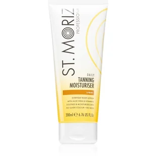 St. Moriz St Moriz St Moriz Golden Glow Tanning Moisturiser nawilżający balsam stopniowo budujący opaleniznę 200ml - Balsamy i kremy do opalania - miniaturka - grafika 1