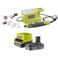 Narzędzia wielofunkcyjne - Narzędzie RYOBI RRT18-0 + Akumulator RYOBI ONE+ RC18120-120 2Ah 18V + ładowarka - miniaturka - grafika 1