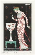 Plakaty - Costumes Parisiens, George Barbier - plakat 61x91,5 cm - miniaturka - grafika 1