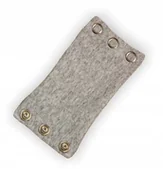 Body dla niemowląt - Przedłużacz do Body PRZEDŁUŻKA 10/3 Popiel MELANŻ - miniaturka - grafika 1