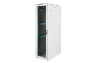 Digitus Szafa sieciowa stojąca Unique 19" 42U rack 600x1000, drzwi przód szyba, szary, 800kg - Tuning komputera - akcesoria - miniaturka - grafika 1