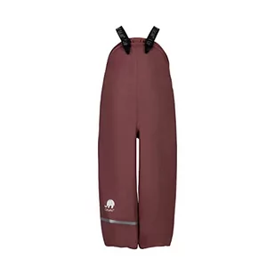 Celavi Dziecięce spodnie przeciwdeszczowe unisex Basic PU, Różowy brąz, 110 cm - Spodnie i spodenki dla chłopców - miniaturka - grafika 1
