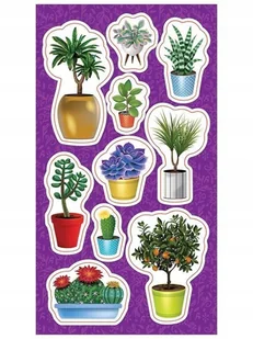 Naklejki Kwiatki doniczkowe - Zabawki kreatywne - miniaturka - grafika 2