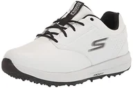 Buty sportowe męskie - Skechers Męskie buty do golfa Elite 5 Arch Fit wodoodporne buty do golfa, Biała, czarna skóra., 47 EU - miniaturka - grafika 1
