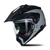 Kaski motocyklowe - Kask Adventure Nolan N70-2 X Matowy SzaryXS - miniaturka - grafika 1