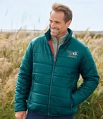 Kurtki męskie - Dwukolorowa, pikowana kurtka Colorado Mountain Mężczyzna Atlas For Men - Kolor : Zielony - Rozmiar : 3XL - miniaturka - grafika 1