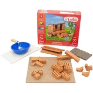 Klocki - Klocki Konstrukcyjne Cegiełki Zestaw Teifoc Kurnik 30 elementów - miniaturka - grafika 1