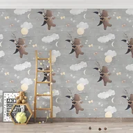 Tapety - Tapeta Retro-wyścig miś w podróży - miniaturka - grafika 1