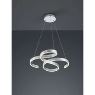 Lampy sufitowe - Trio Leuchten Designerska lampa wisząca ze stali z 3-stopniowym ściemnianiem LED - Frank - miniaturka - grafika 1