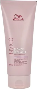 Wella Professionals PROFESSIONALS INVIGO BLONDE RECHARGE Odżywka do chłodnych odcieni blond 200ml 0000061571 - Odżywki do włosów - miniaturka - grafika 2