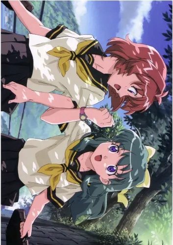 Plakat Anime Manga Onegai Twins ot_034 A2 (custom)