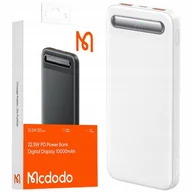 Powerbanki - MCDODO POWERBANK 10000MAH Z WYŚWIETLACZEM 3X USB USB-C 22,5W + KABEL USB-C - miniaturka - grafika 1