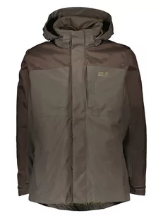 Jack Wolfskin Funkcyjna kurtka 3w1 w kolorze khaki - Kurtki i kamizelki sportowe męskie - miniaturka - grafika 1