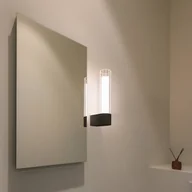 Lampy ścienne - SLV LED kinkiet do łazienki Lygant pojedynczy, czarny, aluminium - miniaturka - grafika 1