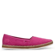 Espadryle damskie - Espadryle Rieker M2278-31 Różowy - miniaturka - grafika 1