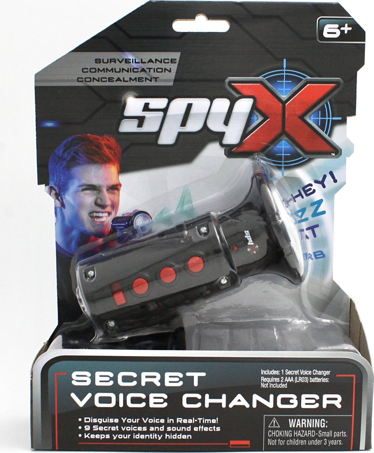 Spyx SpyX - Secret Voice Changer 20211 /Educational and Learning Toys /Black