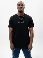 Koszulki męskie - T-SHIRT Koszulka Z Krótkim Rękawem Męska Czarna MyStars Lubię Kebab XXL - miniaturka - grafika 1