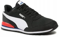 Sneakersy męskie - Buty Sneakersy Męskie Puma St Runner Czarne R. 41 - miniaturka - grafika 1