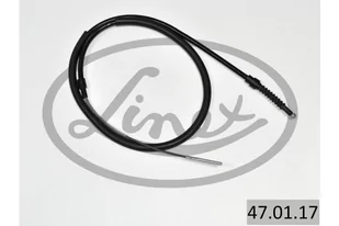 LINEX LINKA HAMULCA 47.01.17 VW GOLF II,JETTA 1610/1100 TARCZE LEWA/PRAWA - Linki hamulca postojowego - miniaturka - grafika 1