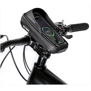 Uchwyt na telefon do roweru WILDMAN L ES16 Czarny - Akcesoria rowerowe - miniaturka - grafika 1