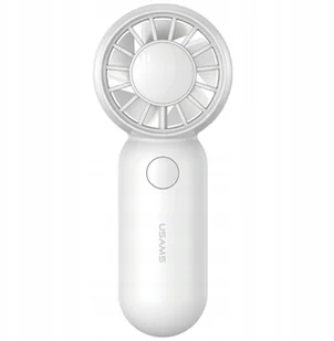 Wiatrak ręczny USAMS Mini Pocket ZB354 biały - Gadżety USB - miniaturka - grafika 1