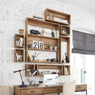 Półka ścienna Igraine - Półki do salonu - miniaturka - grafika 1