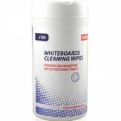 Akcesoria do tablic - Chusteczki do czyszczenia tablic suchościeralnych MEMOBE nasączone 100szt. /CHW100/ AM576 - miniaturka - grafika 1