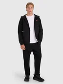 Spodnie męskie - 4F Spodnie casual z przeszytym kantem męskie - czarne 3XL - miniaturka - grafika 1