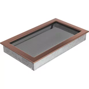 Parkanex kominkowa miedź galwaniczna 22x37 kominek - Kratki wentylacyjne - miniaturka - grafika 1