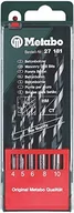 Wiertła - Metabo zestaw do do betonu HM&quot;pro&quot; w kasecie 5szt. 627181000 - miniaturka - grafika 1