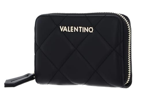 Valentino Damski portfel 3KK-Ocarina Bi-Fold Wallet, Nero, czarny, jeden rozmiar