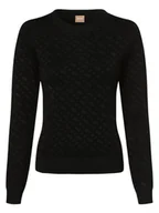 Swetry damskie - BOSS - Sweter damski  Furkina, czarny - miniaturka - grafika 1