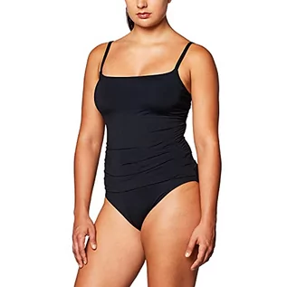 Stroje kąpielowe - La Blanca Damski kostium kąpielowy Island Goddess, jednoczęściowy, czarny, 18 W, czarny - grafika 1