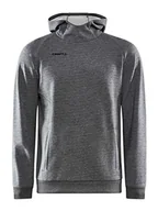 Bluzy męskie - Craft Core Soul Hood M bluza męska, DK GREY MELANGE, XL - miniaturka - grafika 1