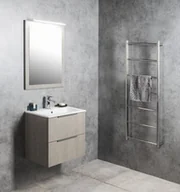 Szafki łazienkowe - Sapho Cirasa Szafka podumywalkowa 59,2x45,9x64 cm dąb srebrny CR601-1111 - odbiór osobisty: Kraków, Warszawa - miniaturka - grafika 1