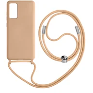 Etui i futerały do telefonów - Samsung Galaxy S20 FE Etui ze smyczą Półsztywne 80cm Różowe - miniaturka - grafika 1