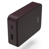 Powerbanki - Hama Color 10 10000mAh 15W Bordowy - miniaturka - grafika 1